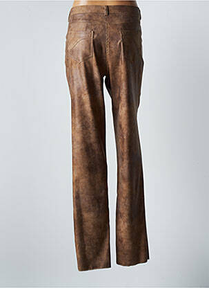 Pantalon slim taille normale taille normale marron JUMFIL femme