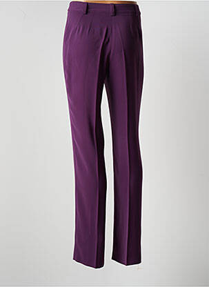 Pantalon slim taille élastique taille normale violet JUMFIL femme