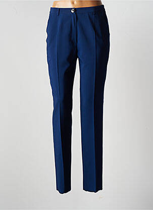 Pantalon slim taille élastique taille normale bleu JUMFIL femme