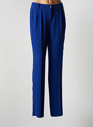 Pantalon slim taille élastique taille normale bleu JUMFIL femme
