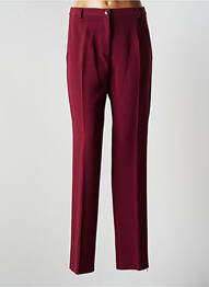 Pantalon slim taille élastique taille normale rouge JUMFIL femme