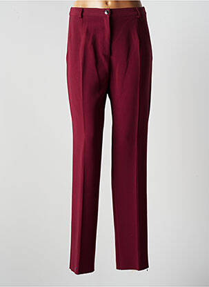 Pantalon slim taille élastique taille normale rouge JUMFIL femme