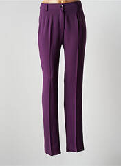 Pantalon slim violet JUMFIL pour femme seconde vue