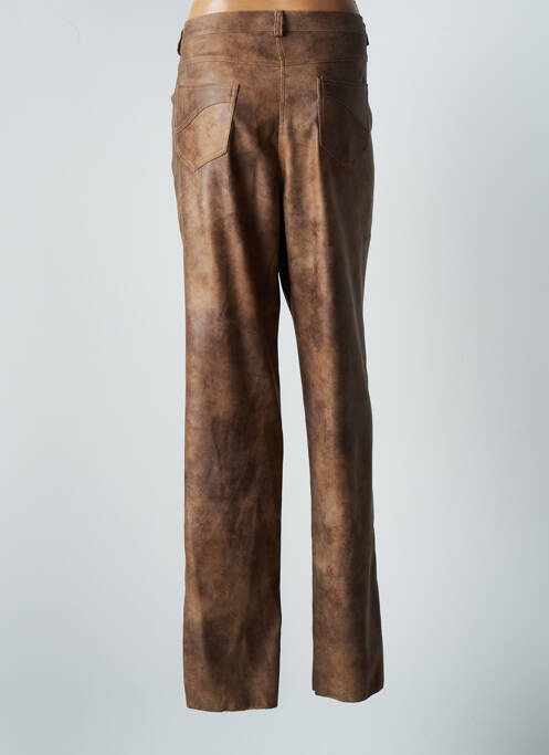 Pantalon droit marron JUMFIL pour femme