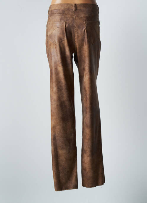 Pantalon slim marron JUMFIL pour femme