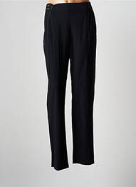Pantalon slim taille élastique taille haute noir JUMFIL femme
