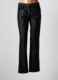 Pantalon droit stretch taille normale noir JUMFIL femme