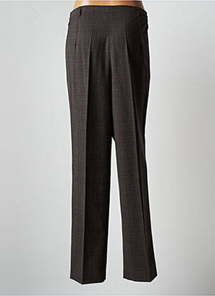 Pantalon droit taille élastique taille normale marron JUMFIL femme