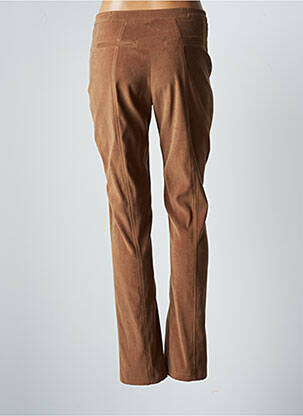Pantalon slim taille élastique taille normale jaune JUMFIL femme
