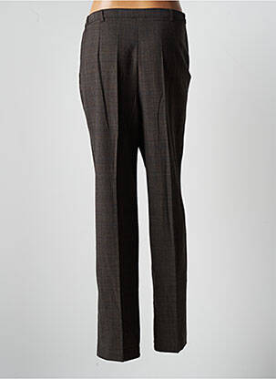 Pantalon droit taille élastique taille normale marron JUMFIL femme