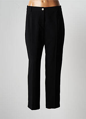 Pantalon droit taille élastique taille normale noir JUMFIL femme