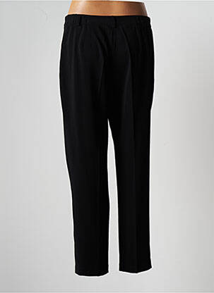 Pantalon droit taille élastique taille normale noir JUMFIL femme