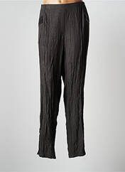 Pantalon droit gris SEMPRE PIU BY CHALOU pour femme seconde vue