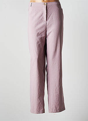 Pantalon droit violet JUMFIL pour femme