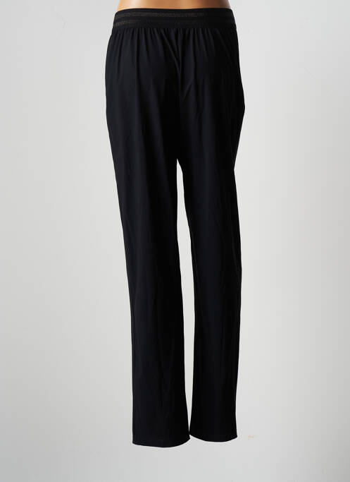 Pantalon slim taille élastique taille haute noir JUMFIL femme