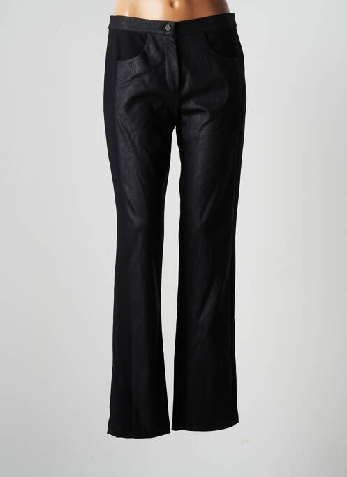 Pantalon droit stretch taille normale noir JUMFIL femme