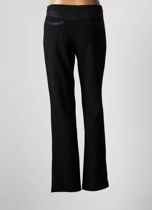 Pantalon droit stretch taille normale noir JUMFIL femme