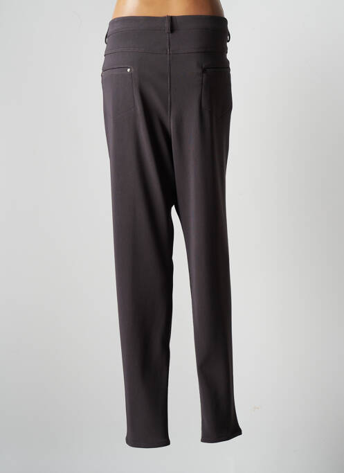 Pantalon droit gris CHRISTIAN MARRY pour femme