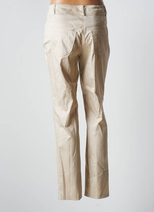 Pantalon slim beige QUATTRO pour femme