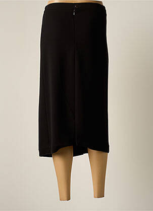 Jupe mi-longue coupe droite noir JUMFIL femme