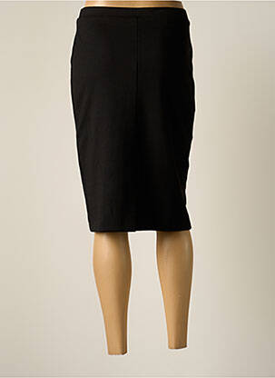 Jupe mi-longue stretch noir JUMFIL femme