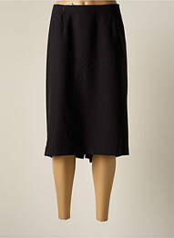Jupe mi-longue coupe droite noir JUMFIL femme