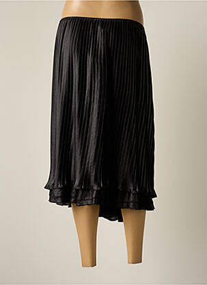 Jupe mi-longue coupe évasée noir JUMFIL femme
