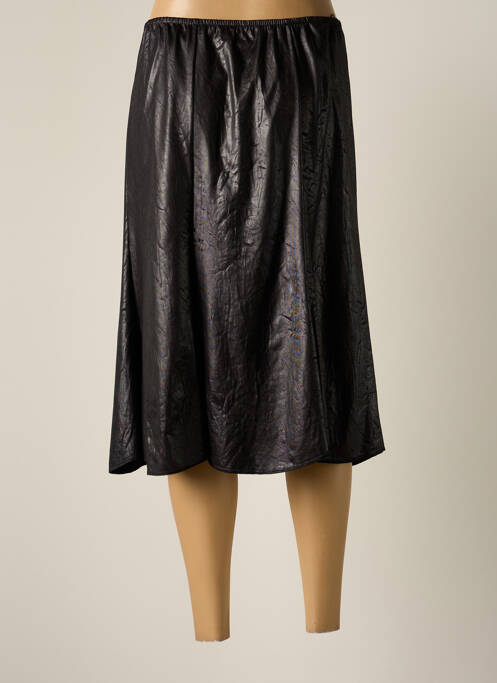 Jupe mi-longue noir JUMFIL pour femme