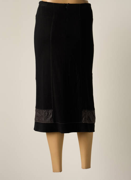 Jupe mi-longue noir JUMFIL pour femme