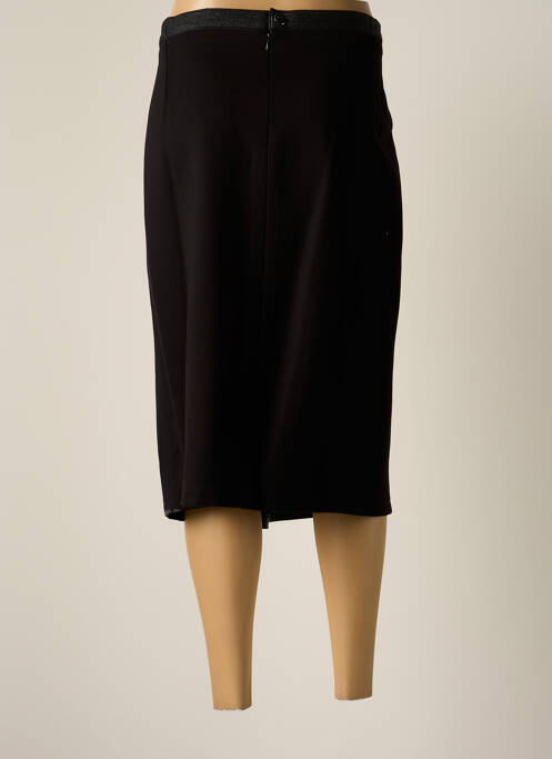 Jupe mi-longue noir JUMFIL pour femme