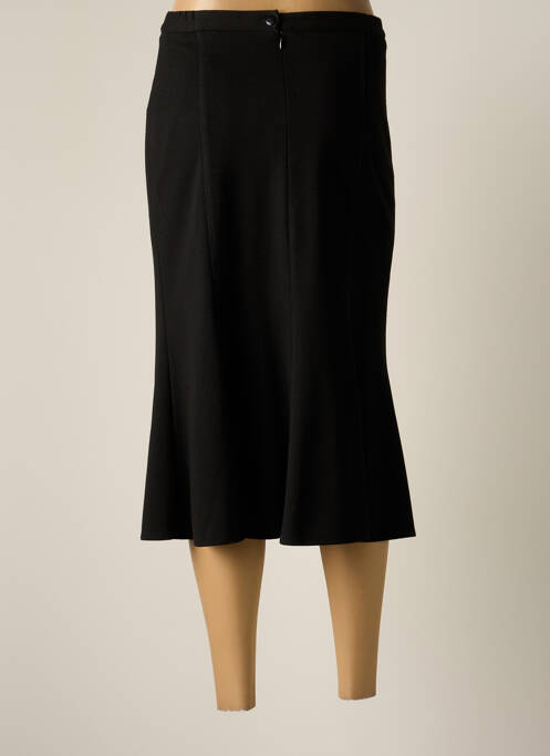 Jupe mi-longue noir JUMFIL pour femme