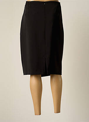 Jupe mi-longue taille normale noir JUMFIL femme