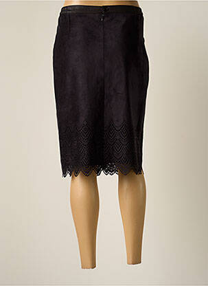 Jupe mi-longue taille normale noir JUMFIL femme