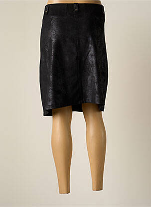 Jupe mi-longue stretch noir FUEGO WOMAN femme