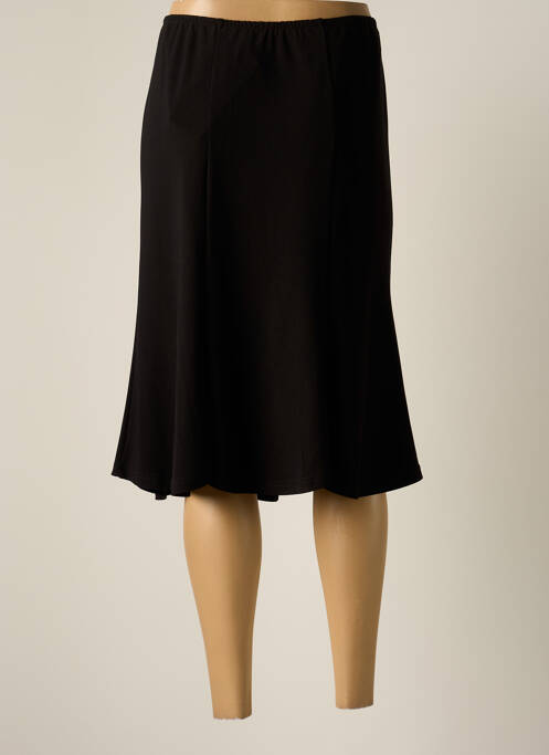 Jupe mi-longue noir JUMFIL pour femme