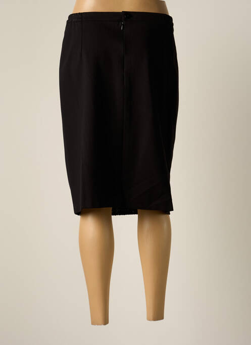 Jupe mi-longue noir JUMFIL pour femme