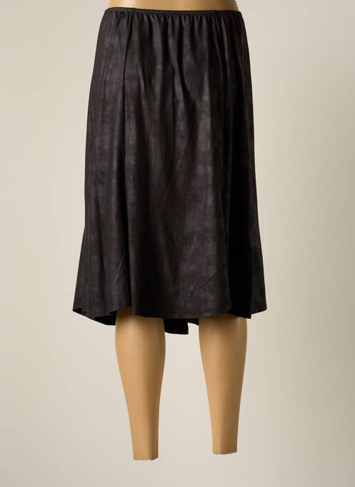 Jupe mi-longue noir JUMFIL pour femme