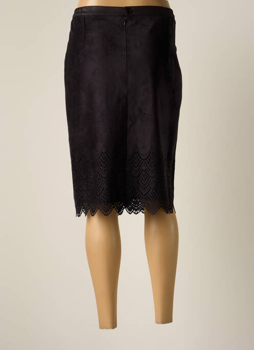 Jupe mi-longue noir JUMFIL pour femme