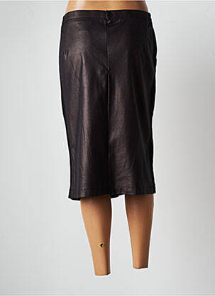 Jupe mi-longue stretch marron JUMFIL femme
