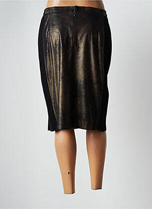 Jupe mi-longue stretch noir JUMFIL femme