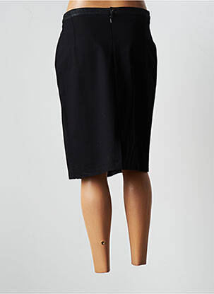 Jupe mi-longue taille à pinces noir JUMFIL femme