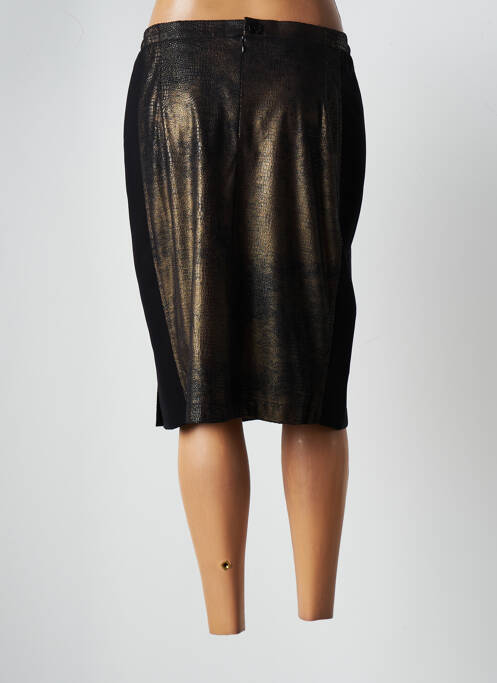 Jupe mi-longue stretch noir JUMFIL femme