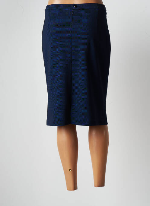Jupe mi-longue bleu JUMFIL pour femme