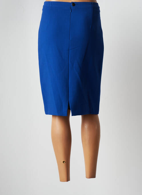 Jupe mi-longue bleu JUMFIL pour femme