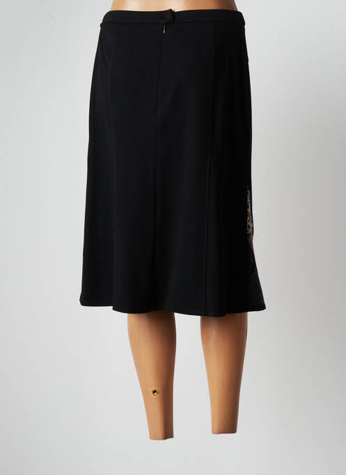 Jupe mi-longue noir JUMFIL pour femme