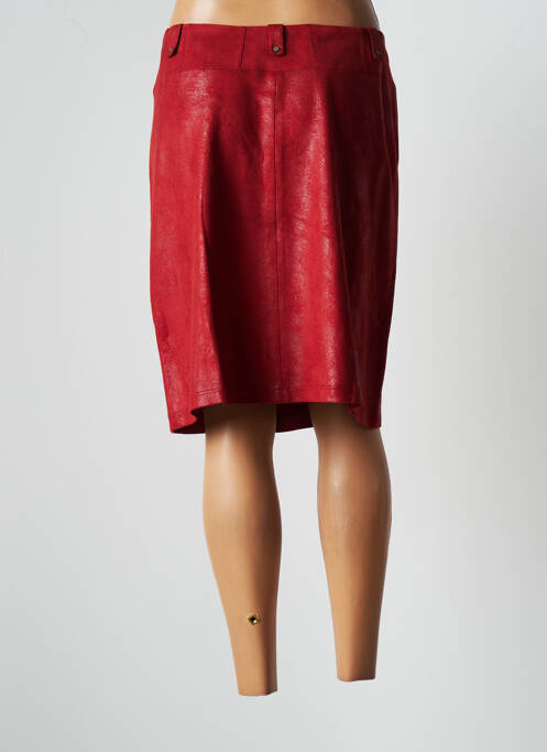 Jupe mi-longue orange FUEGO WOMAN pour femme