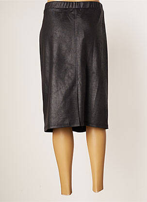 Jupe mi-longue stretch noir JUMFIL femme