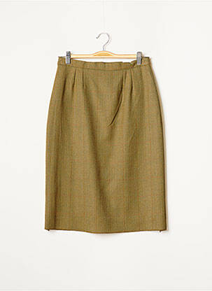 Jupe mi-longue taille normale vert JUMFIL femme