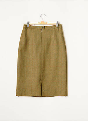 Jupe mi-longue taille normale vert JUMFIL femme