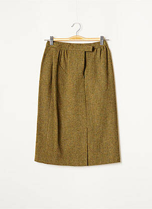 Jupe mi-longue taille normale vert JUMFIL femme